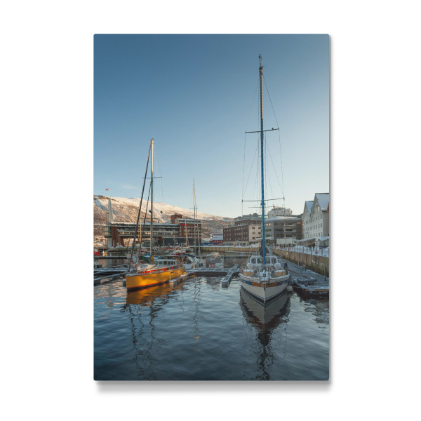 Galerie-Print "Tromsö Hafen" 30x20 cm artboxONE