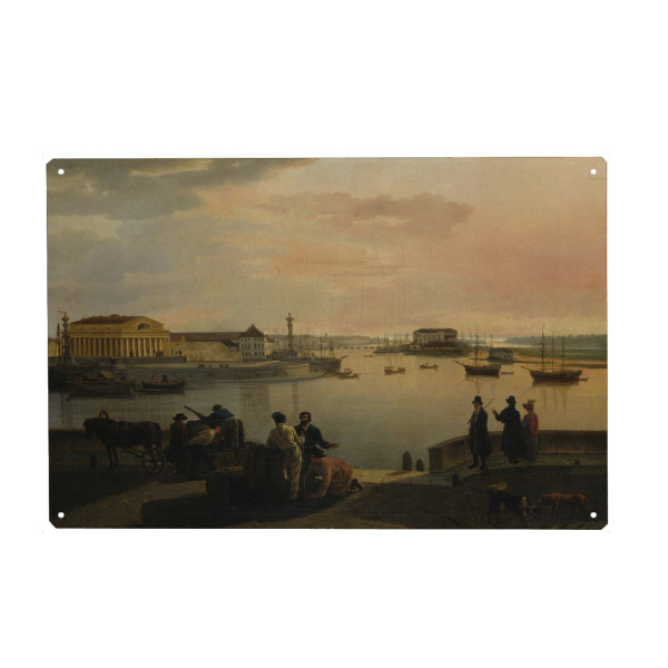 Holzbild "Blick von St. Petersburg" artboxONE - Natur,Reise,Reise / Strand und Meer