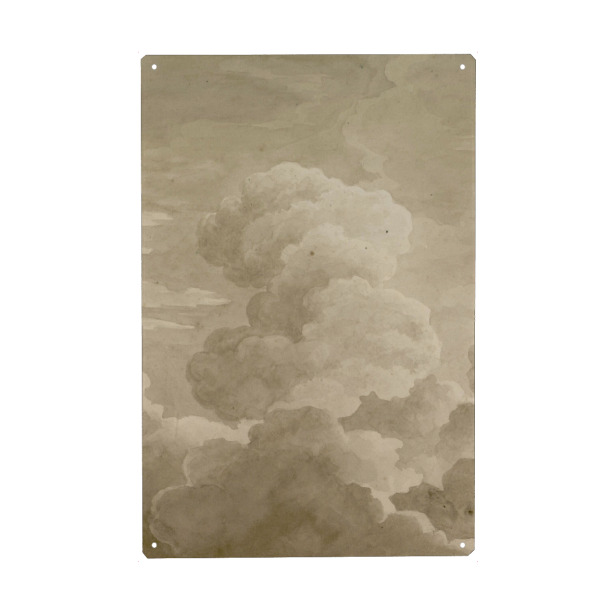 Holzbild "Studie der Wolken" artboxONE - Natur,Reise - Antoine-laurent castellan,Malerei,Gemälde,Kunst,Wolken,Himmel,Natur,Reise