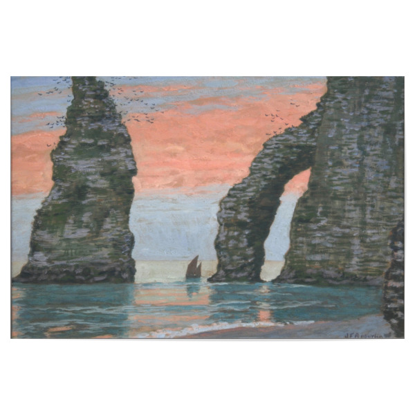 Poster 30x20 cm "L'Aiguille d'Étretat" artboxONE - Natur,Reise,Reise / Strand und Meer