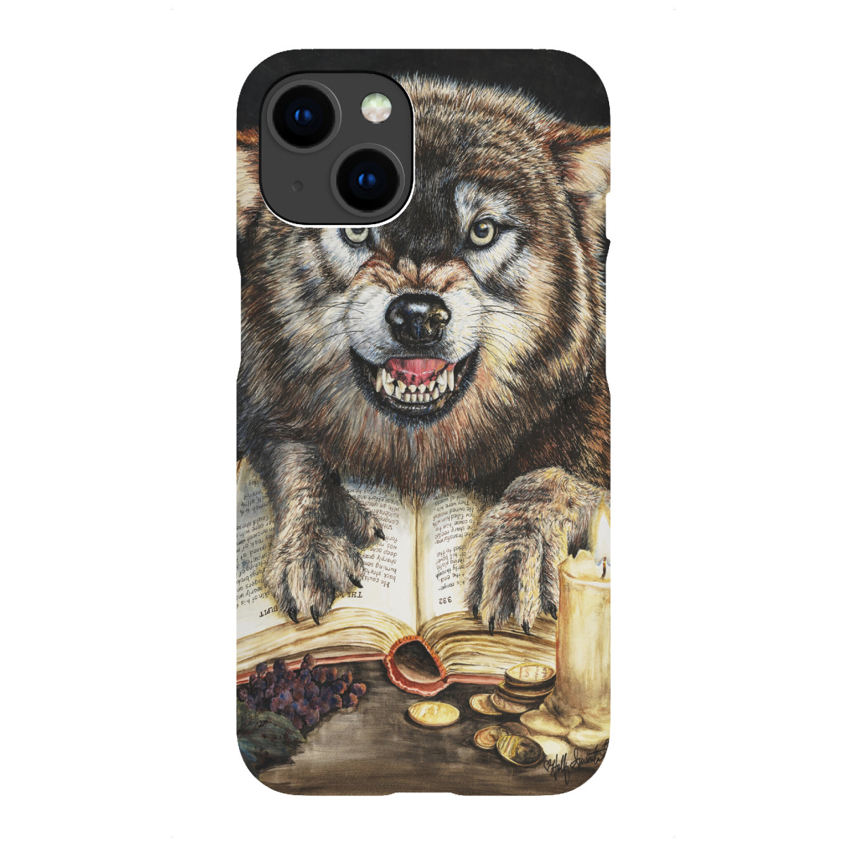 "Fiktion im Fleisch"für iPhone - Premium-Case Handyhülle artboxONE