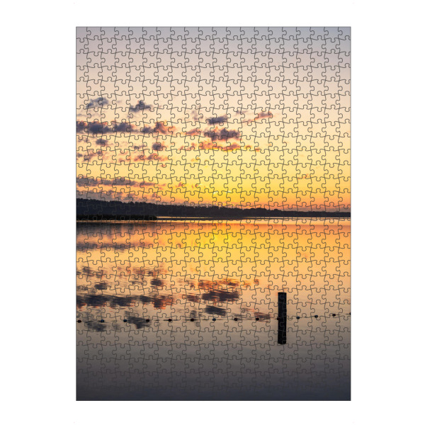 Puzzle Ravensburger "Badestelle im Sonnenaufgang" artboxONE - Natur,Reise