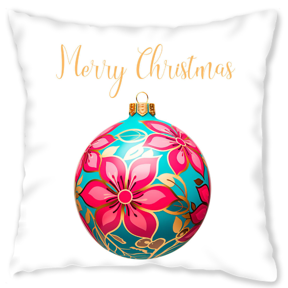 Design-Kissen "Pink Christmas" artboxONE - Typografie,Geometrie,Weihnachten
