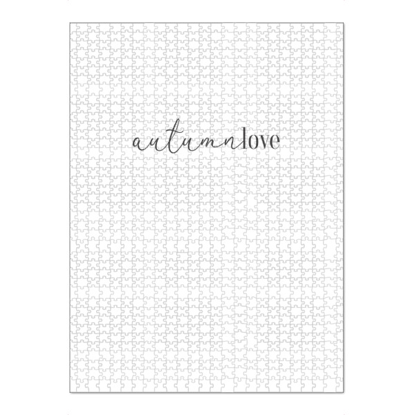 Puzzle Ravensburger "Autumnlove" artboxONE - Typografie,Schwarzweiß