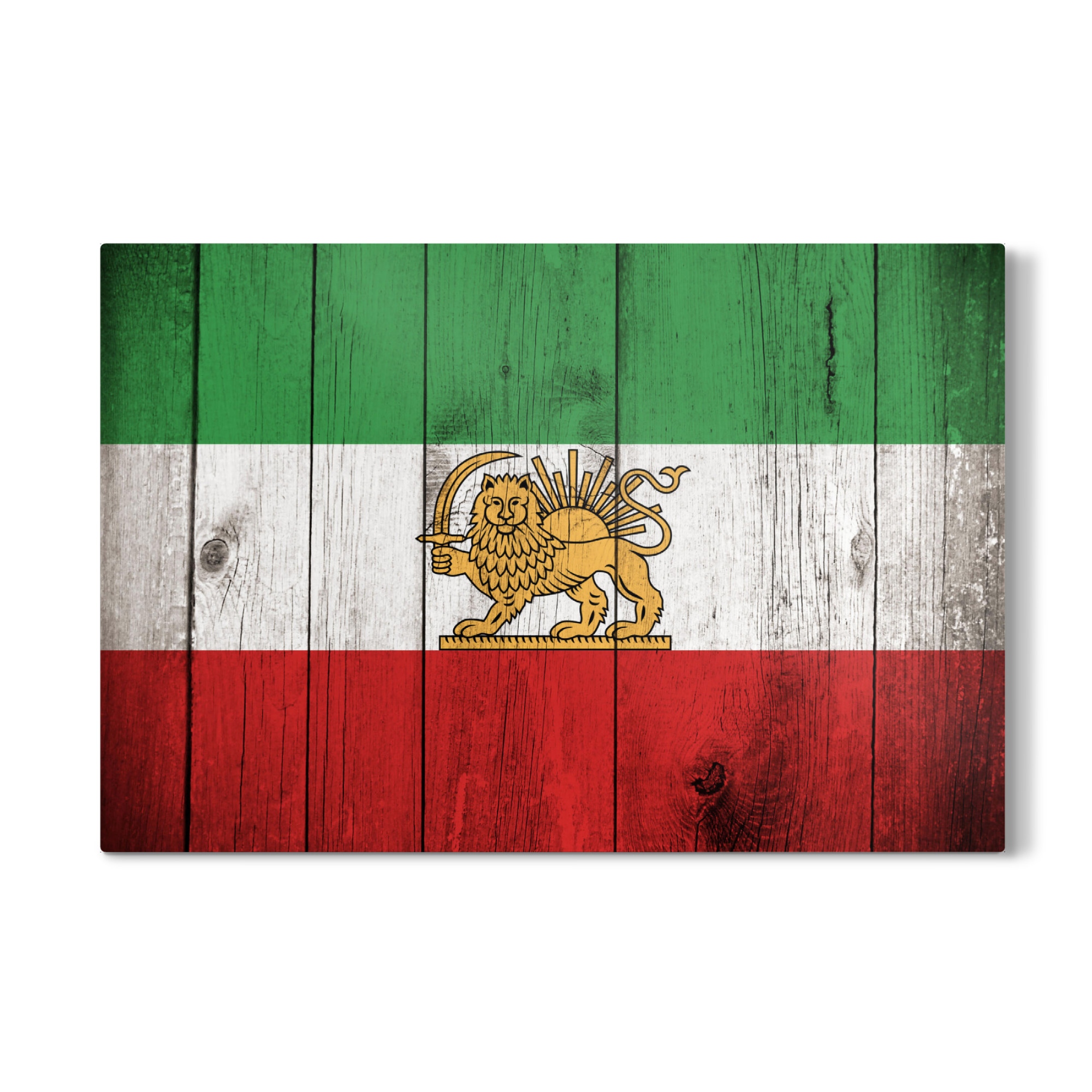 Galerie-Print "Old Iran flag" 30x20 cm artboxONE