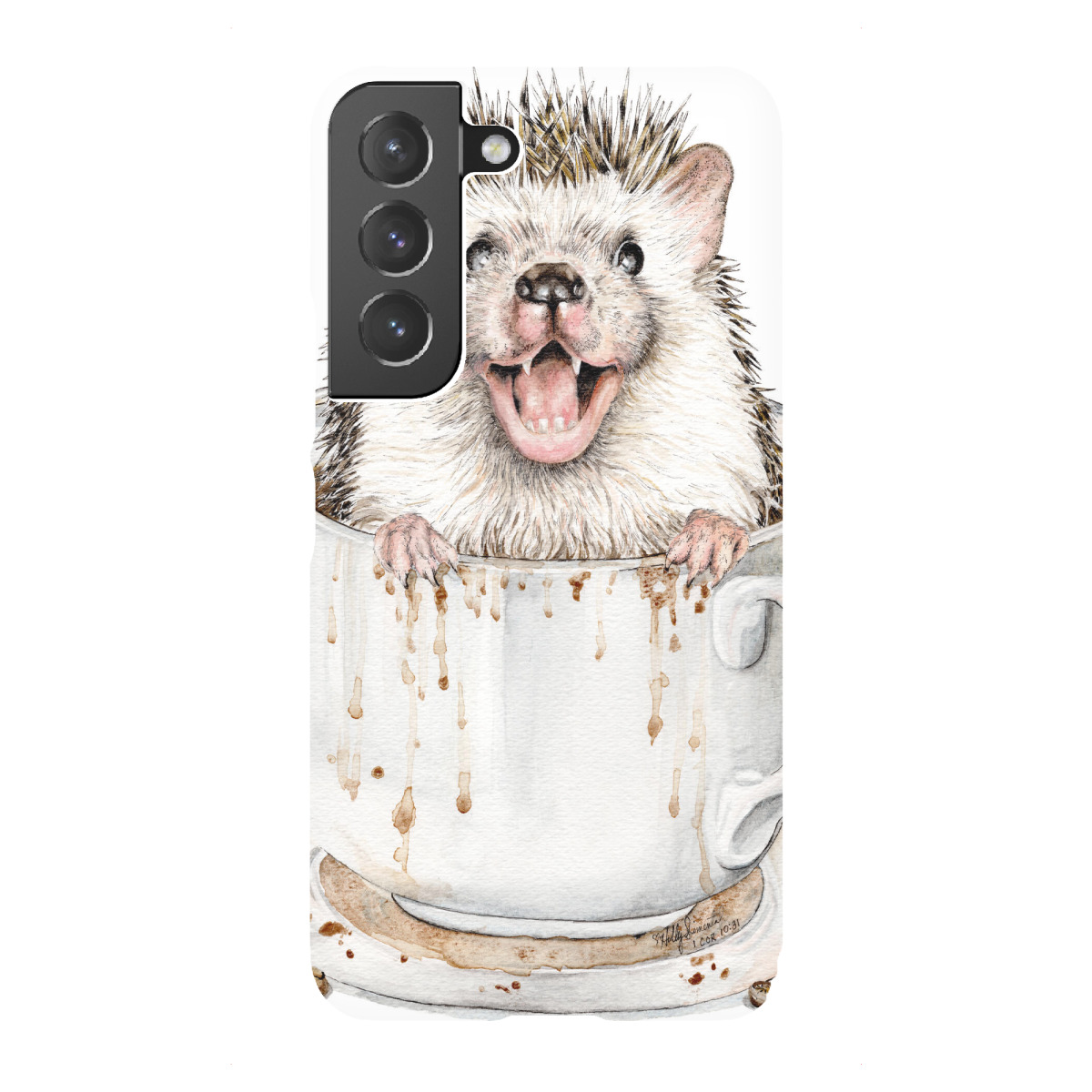 Samsung Galaxy "Kaffeeschwein" Premium-Case Handyhülle artboxONE