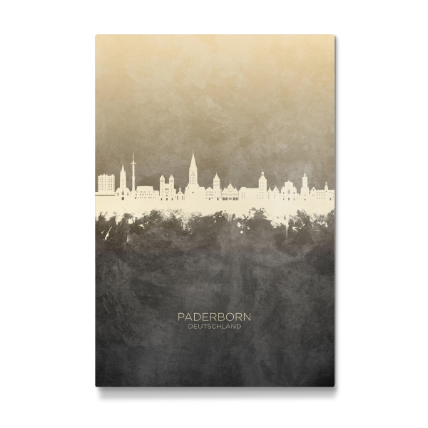 Galerie-Print "Paderborn Skyline Taupe" 30x20 cm artboxONE