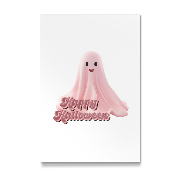 Galerie-Print "Retro rosa Halloween-Geisterkunst" 30x20 cm artboxONE