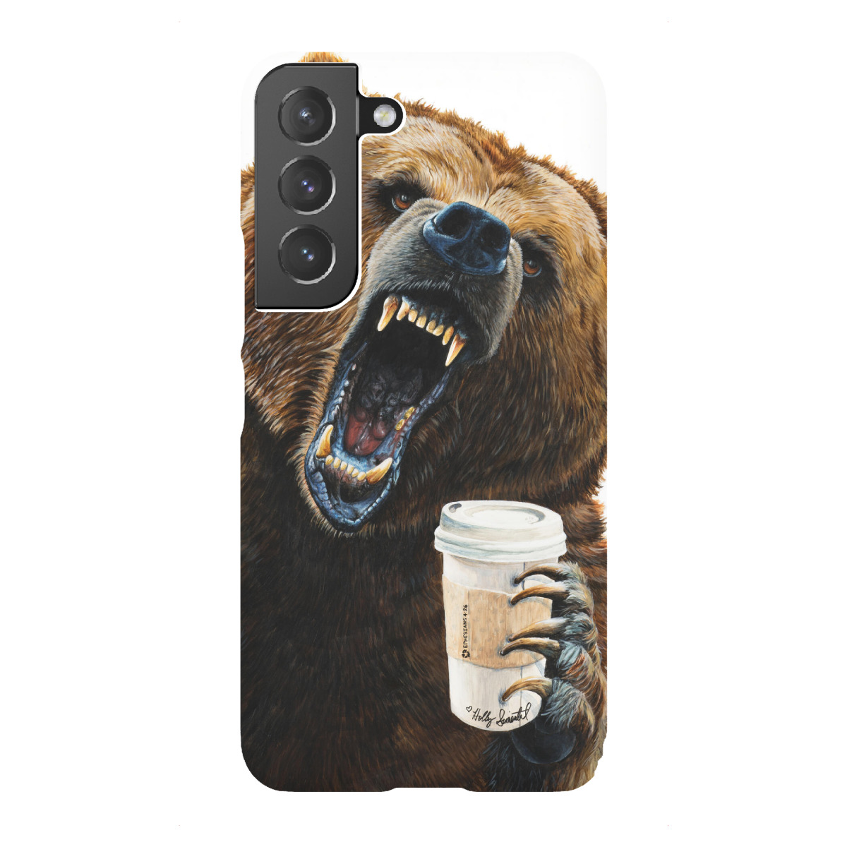 "Grizzly-Morgen"für Samsung Galaxy - Premium-Case Handyhülle artboxONE