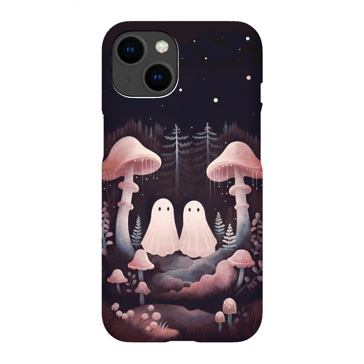 iPhone "Pilz-Zwillingsgeister" Premium-Case Handyhülle artboxONE