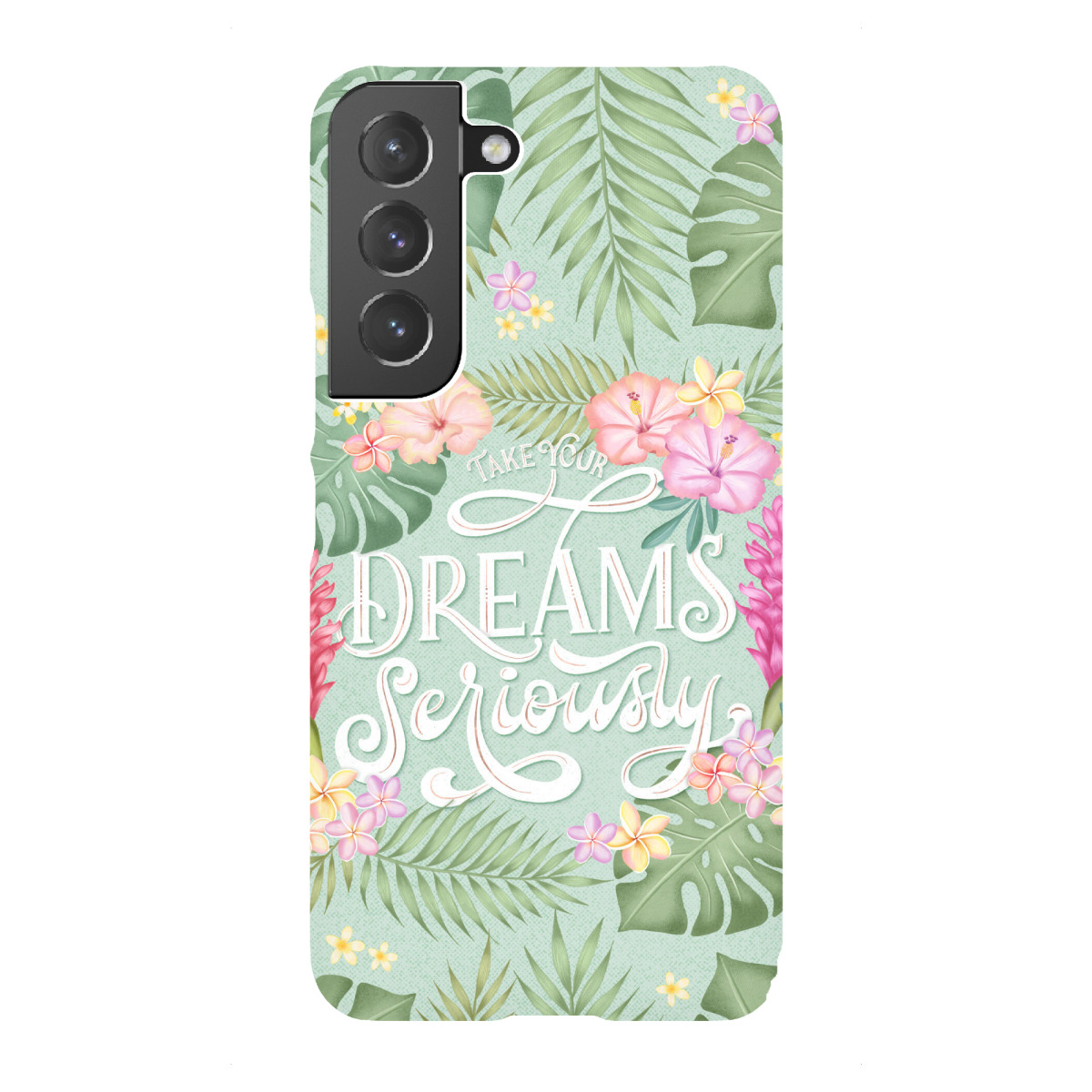 Samsung Galaxy "Take Your Dreams Seriously" Premium-Case Handyhülle artboxONE