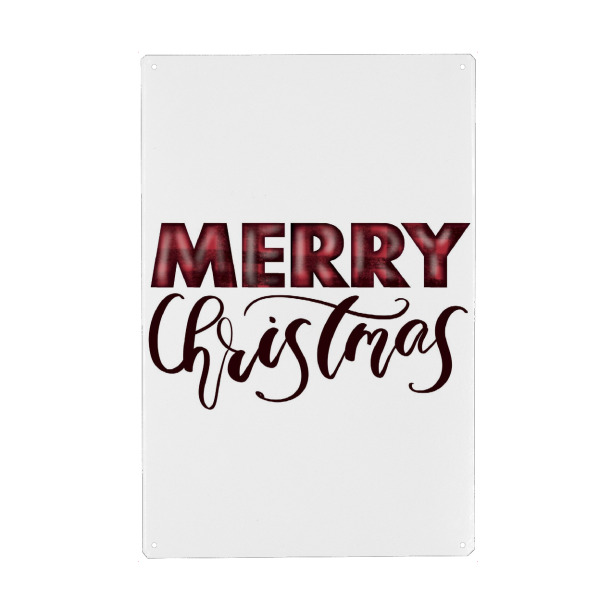 Holzbild "Frohe Weihnachtskunst" artboxONE - Weihnachten,Buchstaben,Buchstaben / E,Buchstaben / M,Buchstaben / R