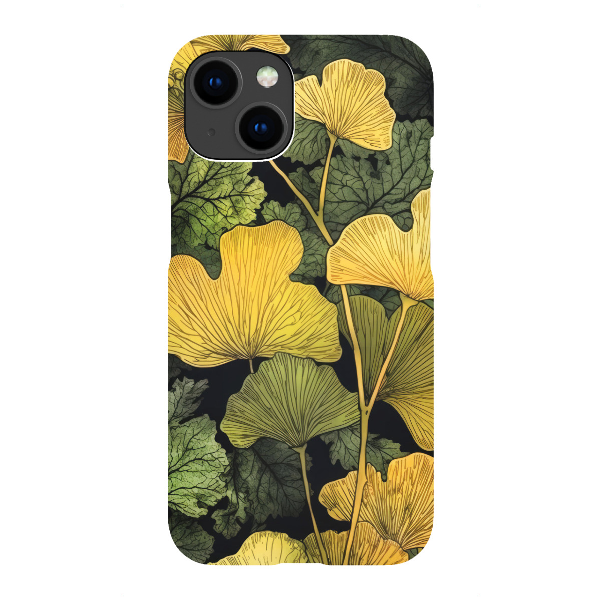 "Ginko Biloba N"für iPhone - Premium-Case Handyhülle artboxONE