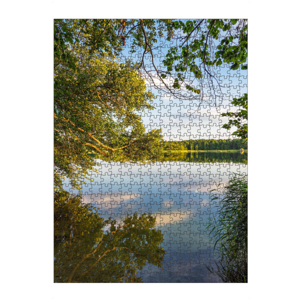 Puzzle Ravensburger "Bäume und Spiegelung" artboxONE - Natur,Reise