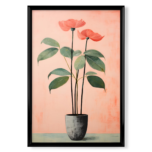 Pretty potted plant