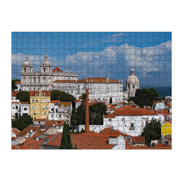 Puzzle Ravensburger "Lissabon" artboxONE - Städte,Reise,Architektur - Lissabon,Portugal,Architektur,Reise - Bild lissabon