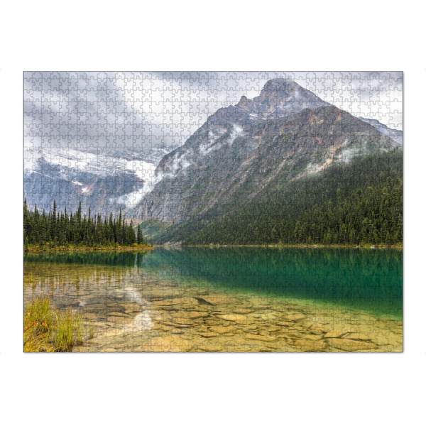 Puzzle Ravensburger "Farbenspiel am See" artboxONE - Natur,Reise