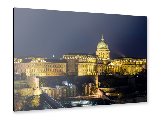 Alu-Dibond "Der Burgpalast Budapest" 30x20 cm artboxONE