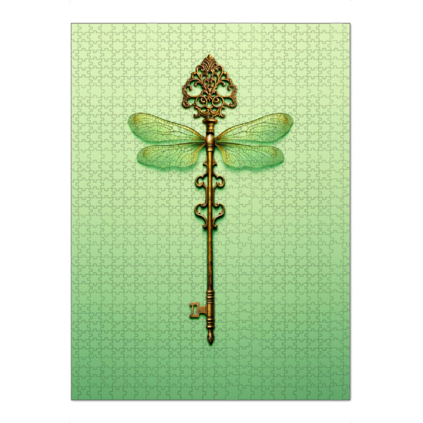 Puzzle Ravensburger "Libellenschlüssel" artboxONE - Natur,Tiere