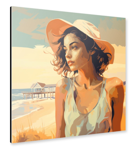 Alu-Dibond "OUTBANKS DREAMER" 30x30 cm artboxONE
