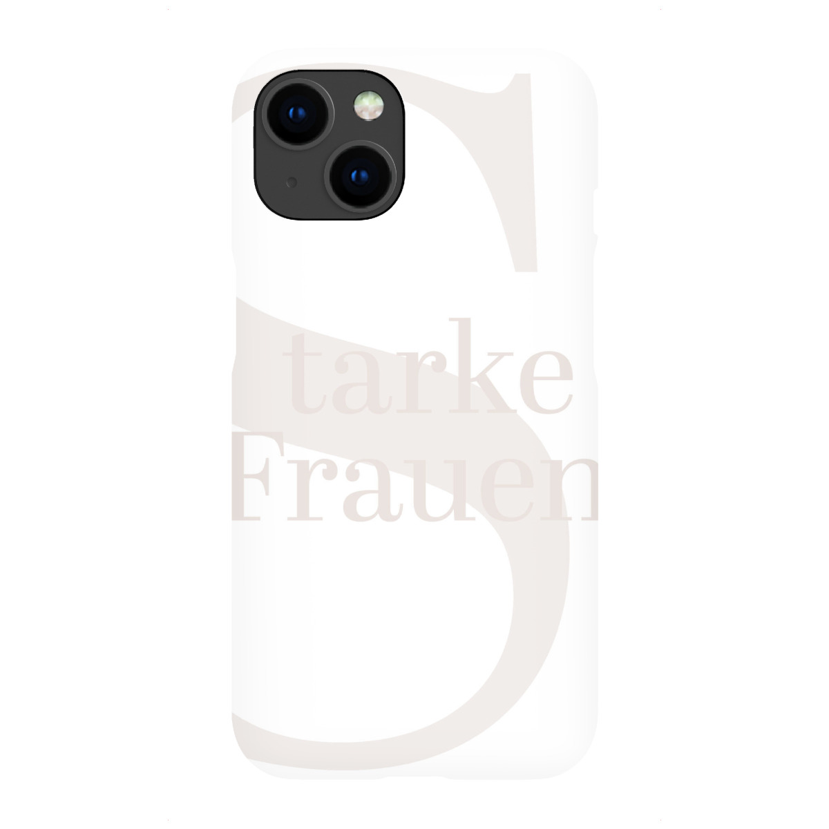 iPhone "Starke Frauen in beige" Premium-Case Handyhülle artboxONE