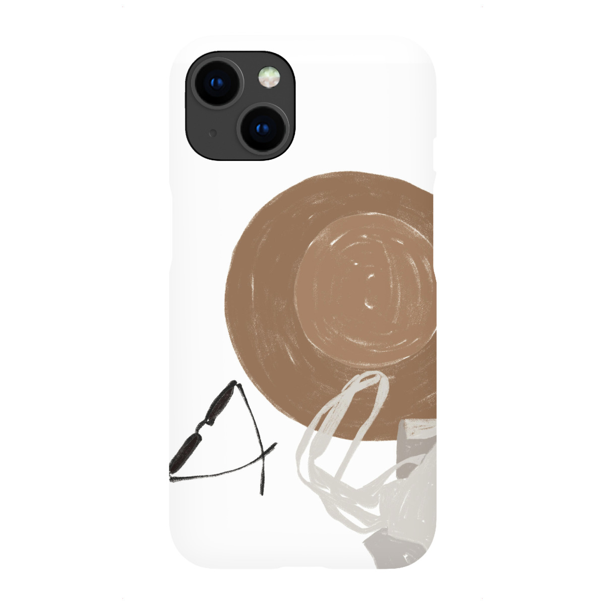 iPhone "Strand Utensilien" Premium-Case Handyhülle artboxONE