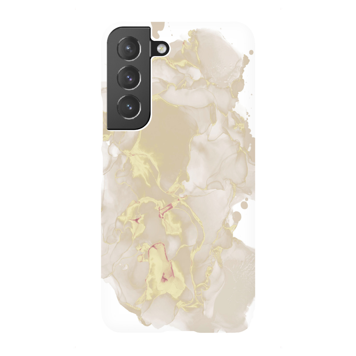"Aquarell Abstraktion in beige"für Samsung Galaxy - Premium-Case Handyhülle artboxONE
