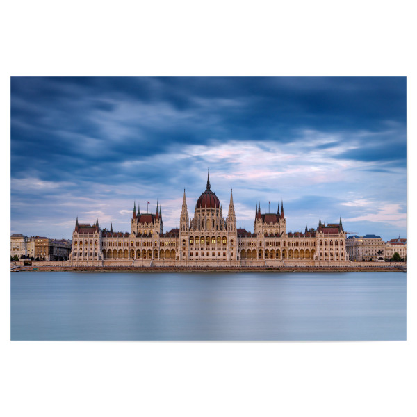 Poster "Das Parlament von Budapest" artboxONE - Architektur,Reise / Länder,Städte / Budapest - Budapest,Parlament,Donau,Ungarn,Buda,Pest