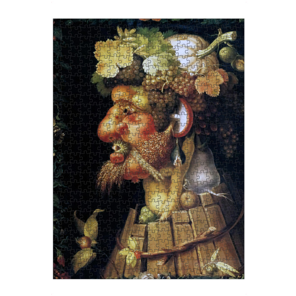 artboxONE Puzzle "Herbst - Arcimboldo" artboxONE - Natur,Floral,Für Mama,Für Papa,Männer