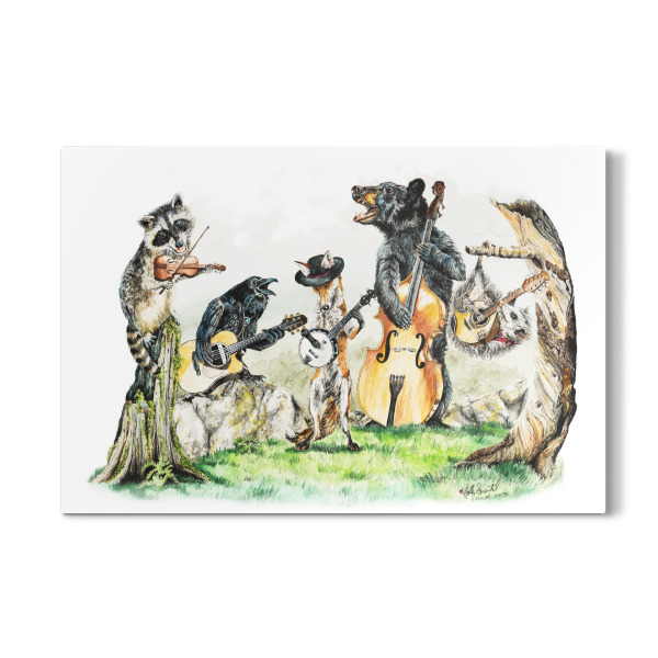 Galerie-Print "Blue Grass Gang" 30x20 cm artboxONE