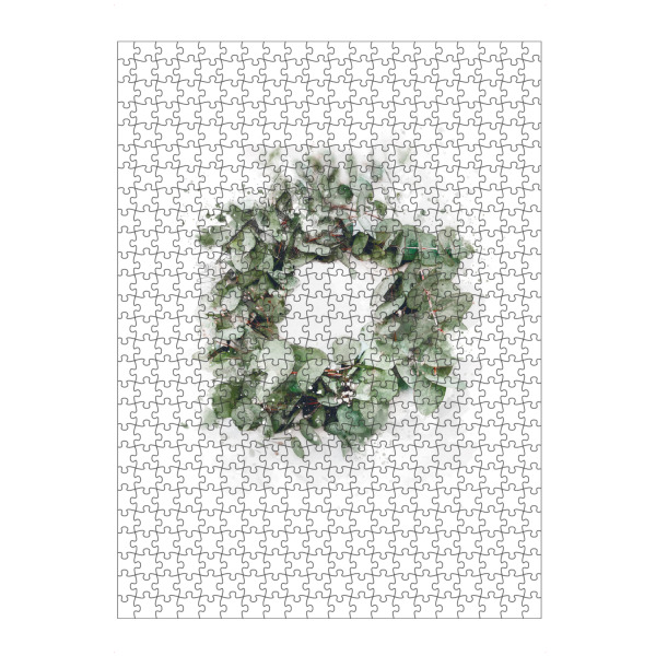 artboxONE Puzzle "Eukalyptuskranz" artboxONE - Natur,Floral,Für Mama - Eukalyptuskranz,Eukalyptusblätter,Eukalyptus,Dekorativer kranz
