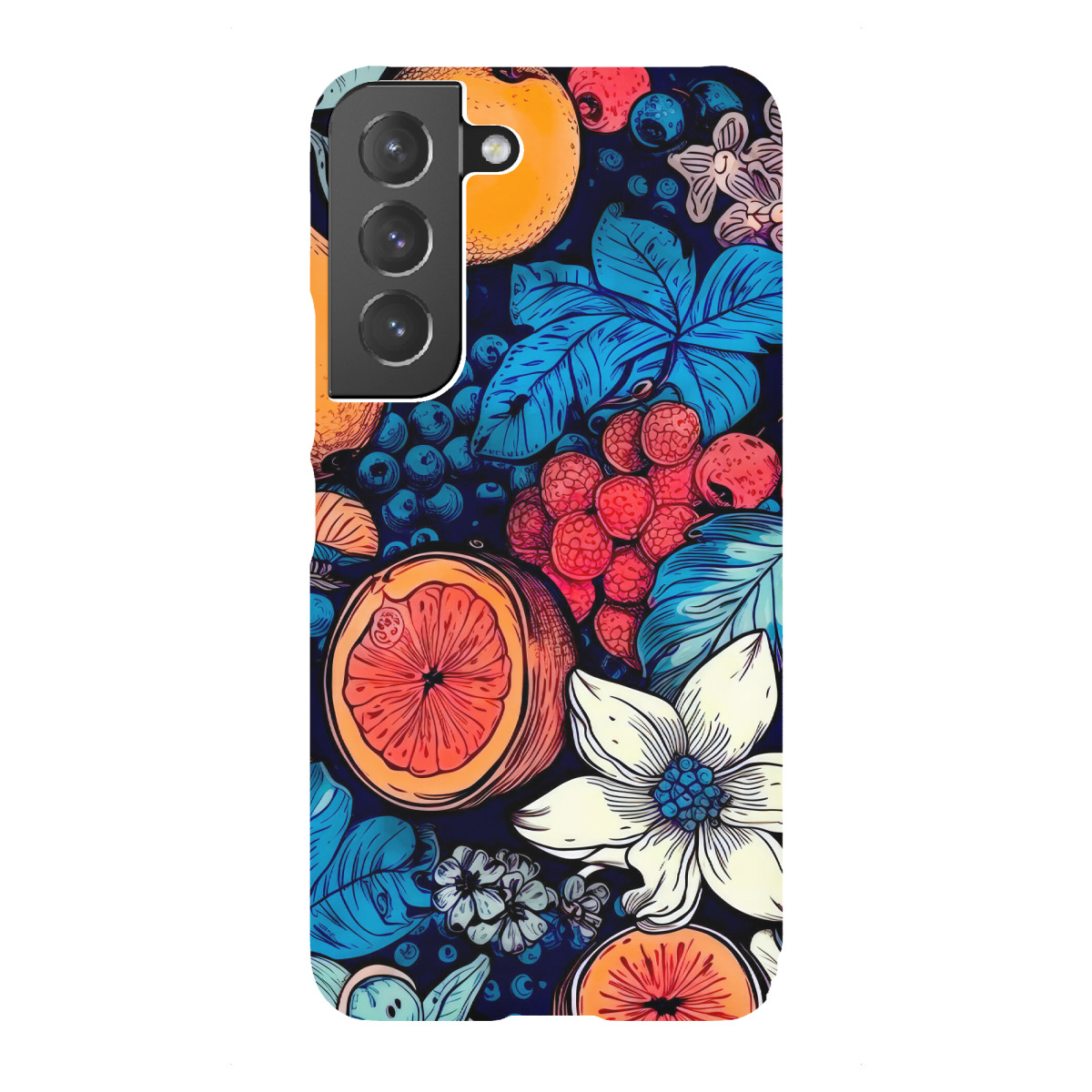 Samsung Galaxy "Flora und Früchte B" Premium-Case Handyhülle artboxONE