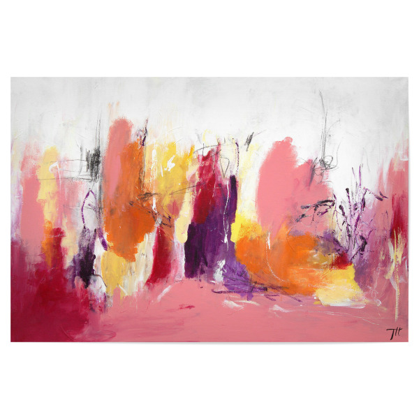 Poster "Tove Höglund - Colours of Fall" artboxONE - Abstrakt - Abstrakt,Modern,Bunt,Farbenfroh,Strich,Pinsel
