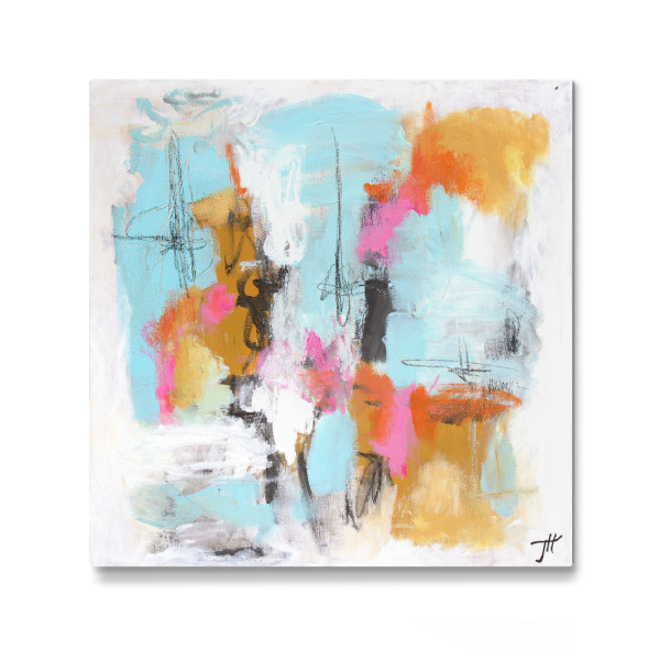 Galerie-Print "Tove Höglund - Go for it" 30x30 cm artboxONE