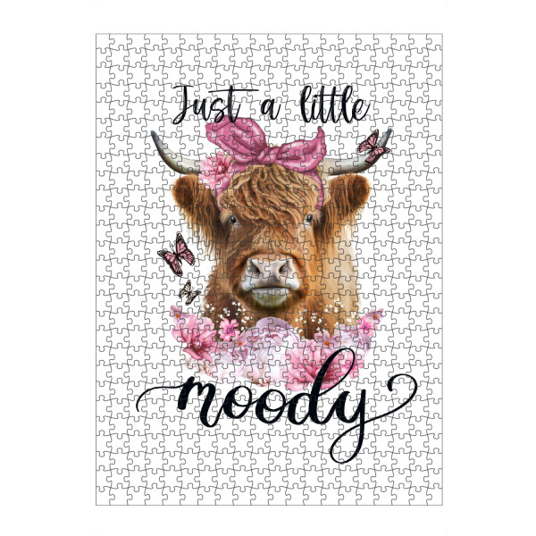 artboxONE Puzzle "Nur ein bisschen launisch" artboxONE - Floral,Tiere,Fashion,Buchstaben,Lustig