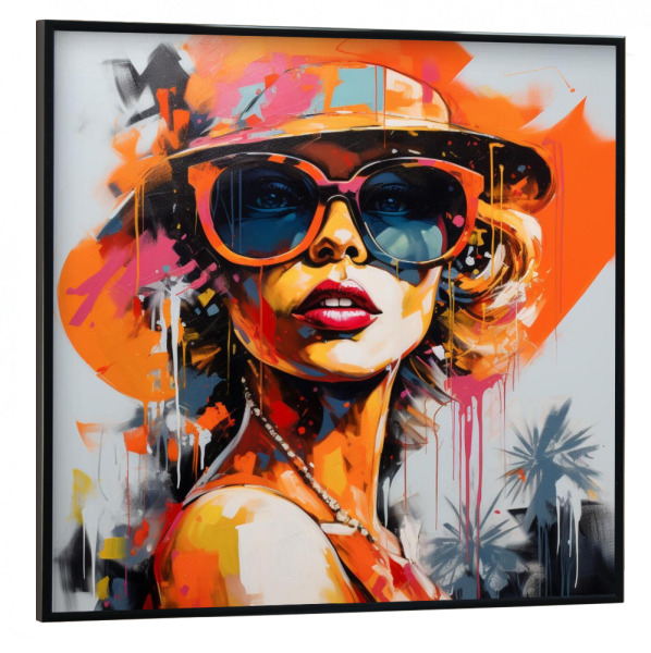 Poster mit schwarzem Rahmen 30x30 cm "SAVANNAH FASHION" artboxONE - Städte,Reise,Fashion,Für Mama