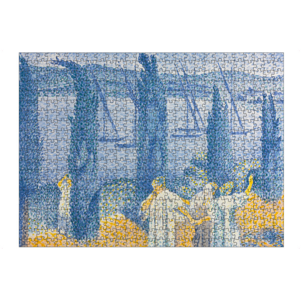 Puzzle Ravensburger "Die Promenade" artboxONE - Natur,Reise,Reise / Länder