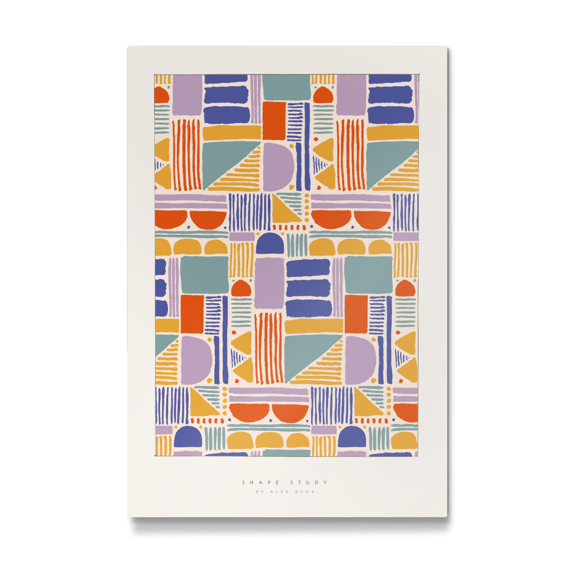 Galerie-Print "Álex Roda - Shape Study" 75x50 cm artboxONE