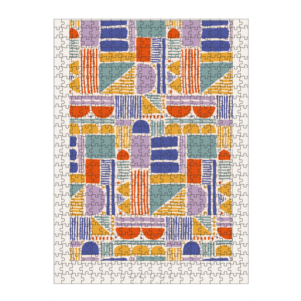 Puzzle Ravensburger "Álex Roda - Shape Study" artboxONE - Typografie,Abstrakt,Geometrie
