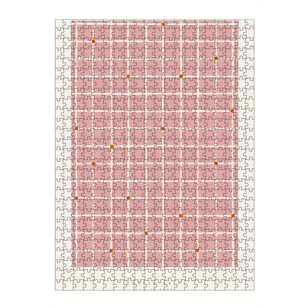Puzzle Ravensburger "Álex Roda - Dotted Grit" artboxONE - Typografie,Abstrakt,Geometrie
