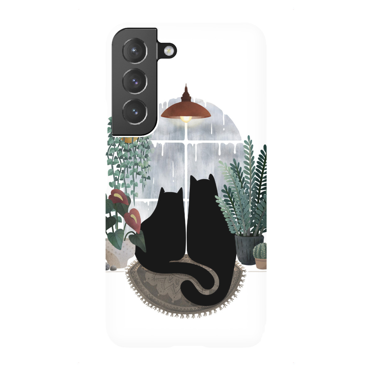 "Regentagskatzen"für Samsung Galaxy - Premium-Case Handyhülle artboxONE