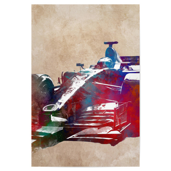 Poster "Rennsportkunst A" artboxONE - Sport / Motorsport,Sport - Rennen,Autorennen,Auto,Sport