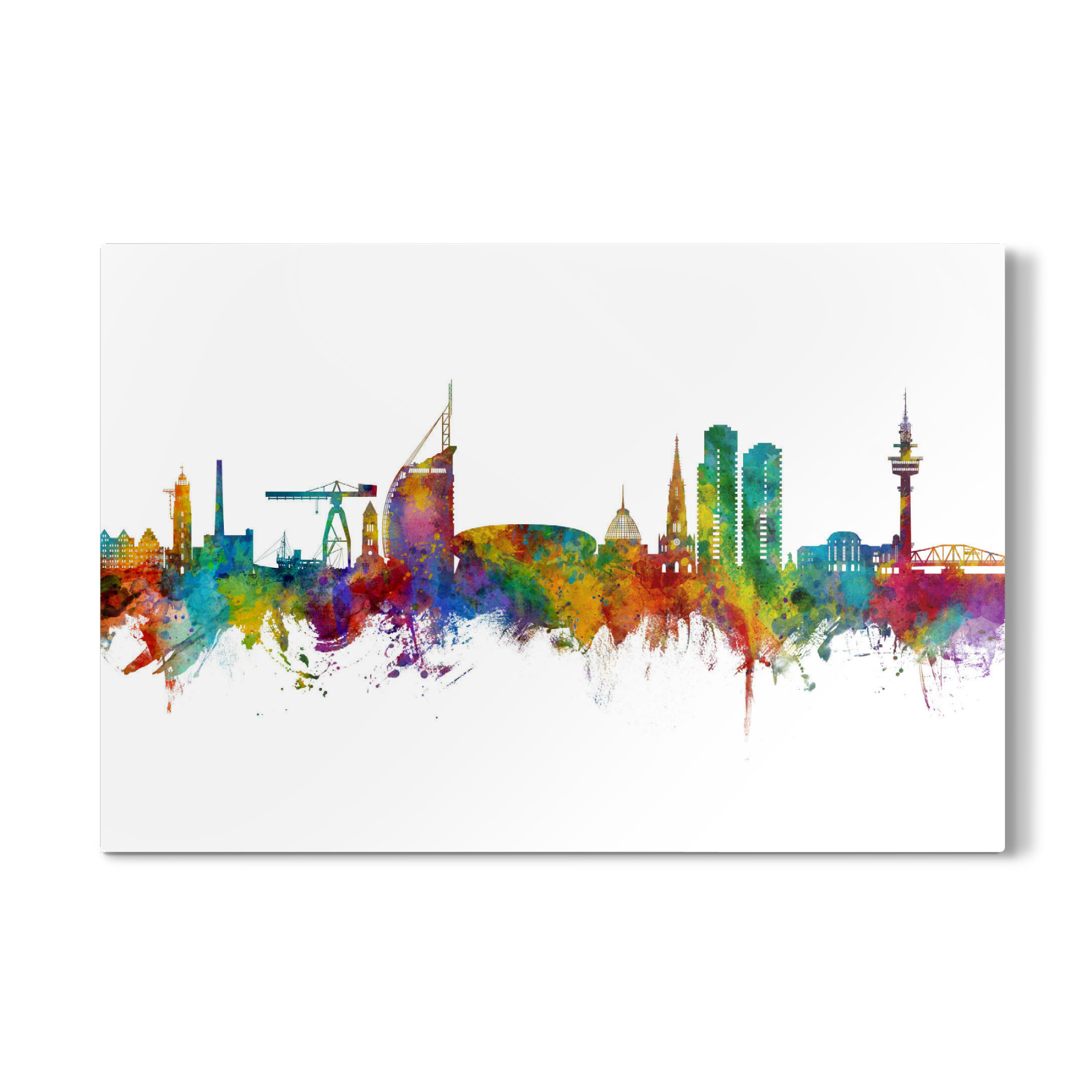 Galerie-Print "Bremerhaven Deutschland Skyline" 75x50 cm artboxONE