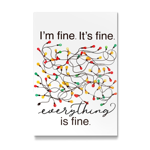 Galerie-Print "Verwirrte Weihnachtsbeleuchtung" 30x20 cm artboxONE