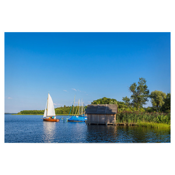 Poster "Schaalsee mit Segelbooten" artboxONE - Natur,Reise,Architektur