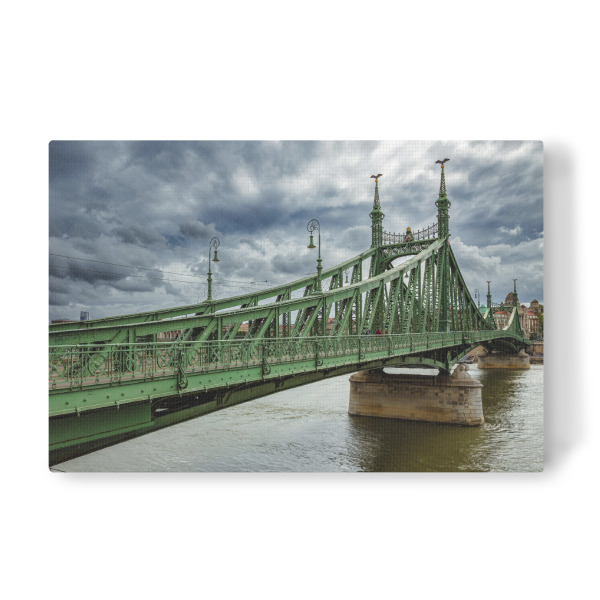 Leinwandbild "Die Freiheitsbrücke" artboxONE - Reise,Architektur,Städte / Budapest