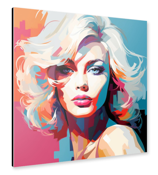 Alu-Dibond "SAVANNAH BEAUTY" 30x30 cm artboxONE