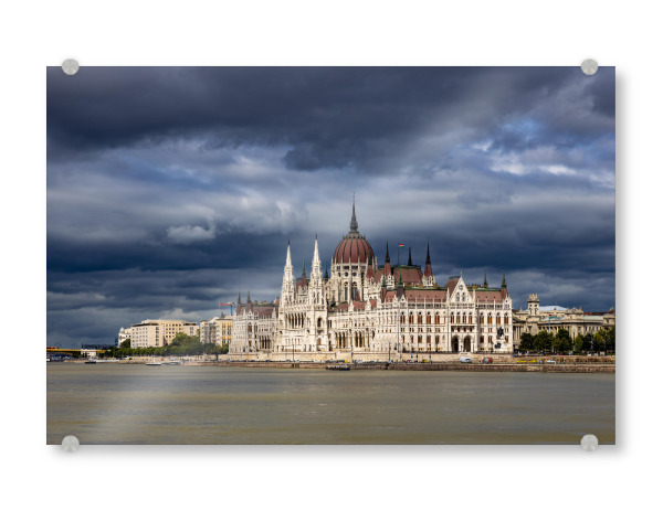 Acrylglasbild "Das Budapester Parlament" artboxONE - Reise,Architektur,Städte / Budapest - Budapest,Parlament,Ungarn,Donau,Buda,Pest
