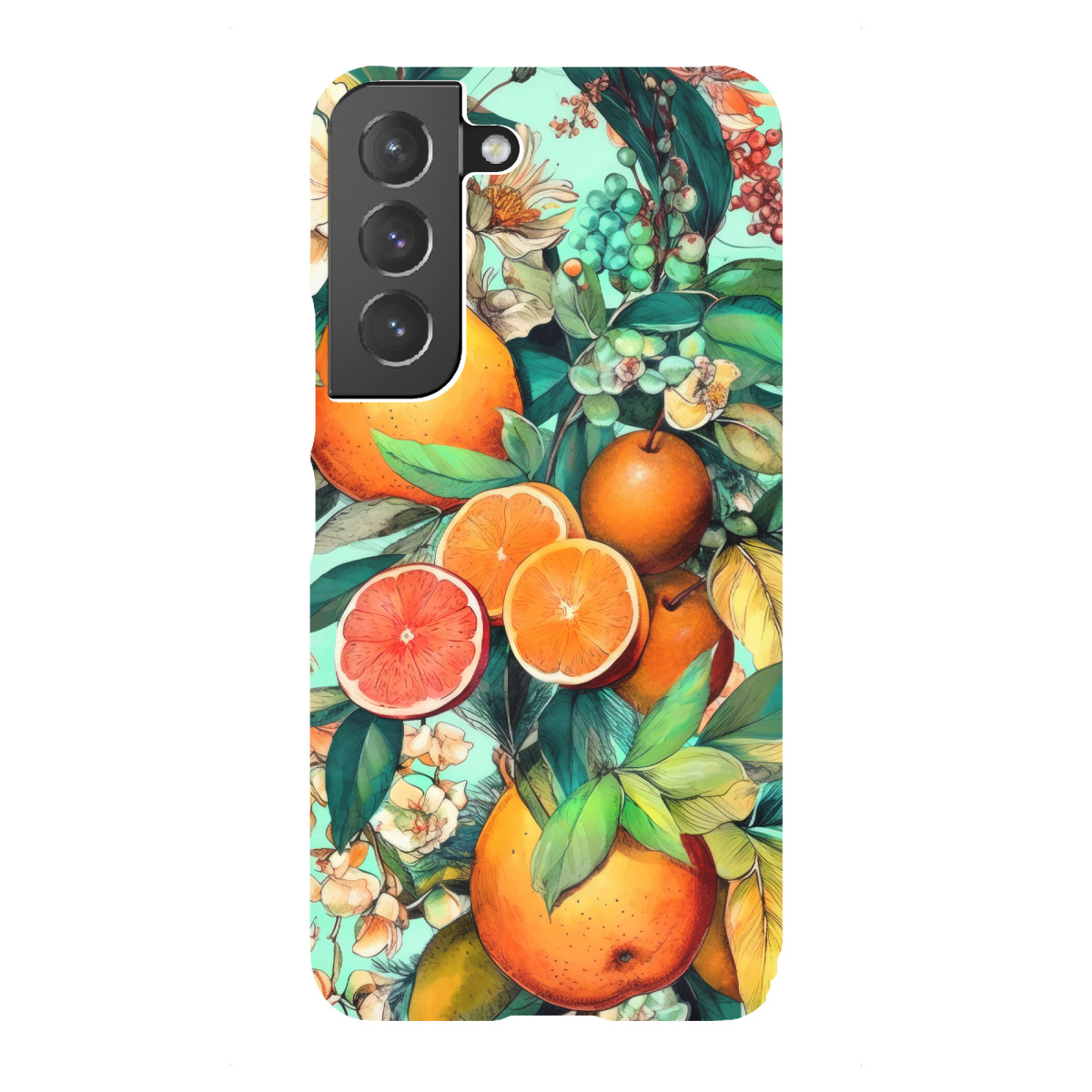 Samsung Galaxy "Flora und Früchte F" Premium-Case Handyhülle artboxONE