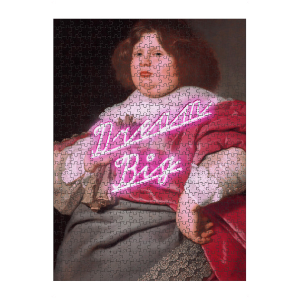 Puzzle Ravensburger "Dream Big Boy" artboxONE - Menschen,Lustig - Vintage,Retro,Pop art,Modern art,Contemporary art,Neon,Lustig,Humor,Junge